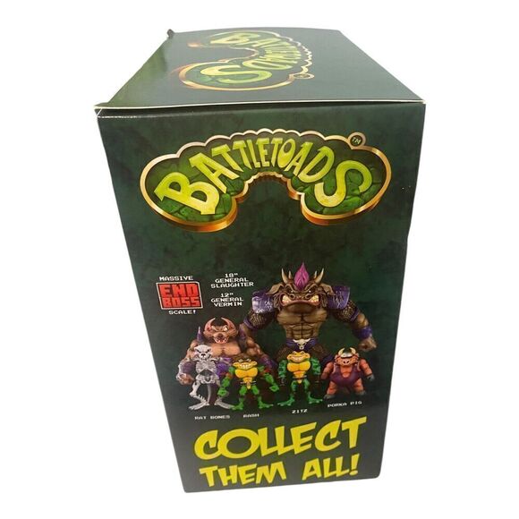 Battletoads Porka Pig 6” Action Figure Battletoads Premium DNA Brand New - Picture 4 of 5